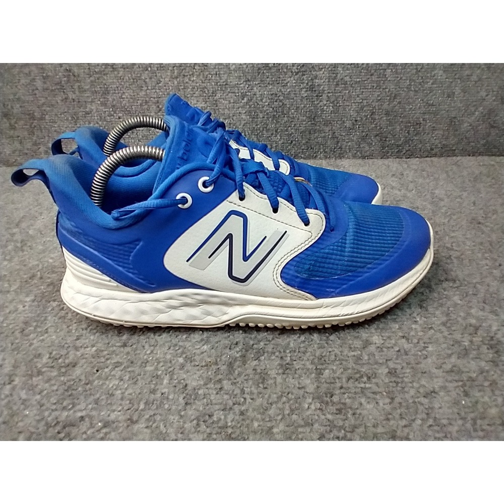 New Balance T3000TB6 Turf Shoes Mens 8.5 Blue White Fresh Foam Baseball Cleats